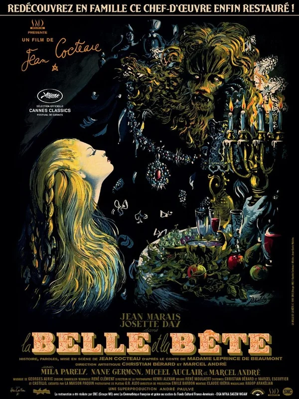 Affiche de La Belle Et La Bête (1946) - Séance Unique