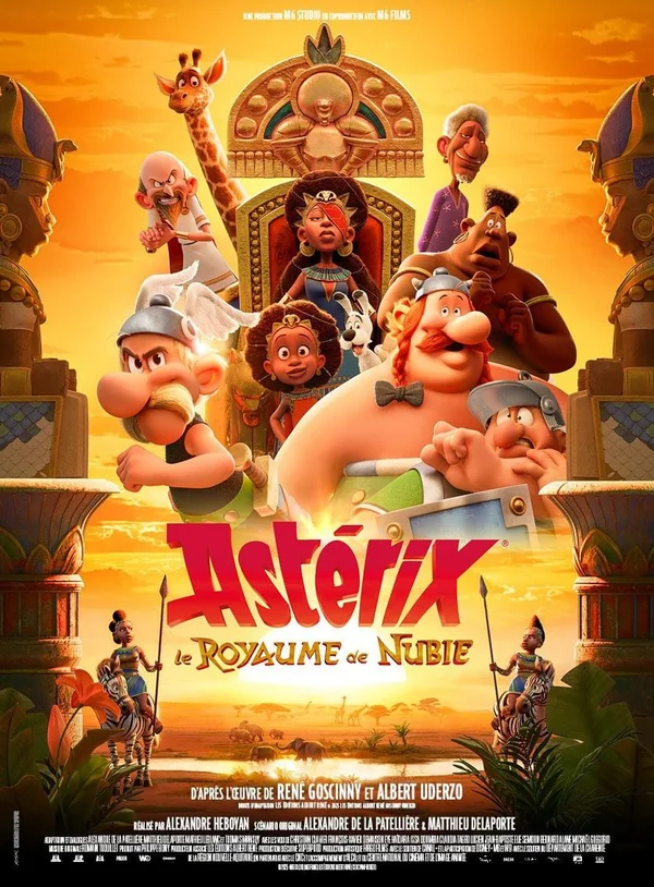 Affiche du film Asterix Le Royaume De Nubie