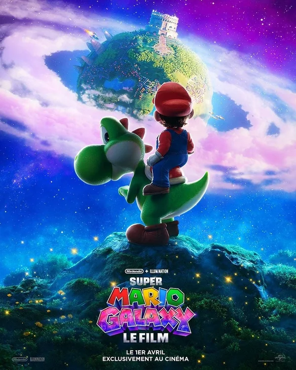 Affiche de Super Mario Galaxy Le Film