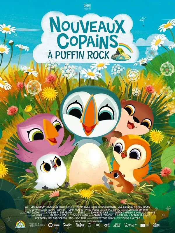 Affiche de Nouveaux Copains A Puffin Rock