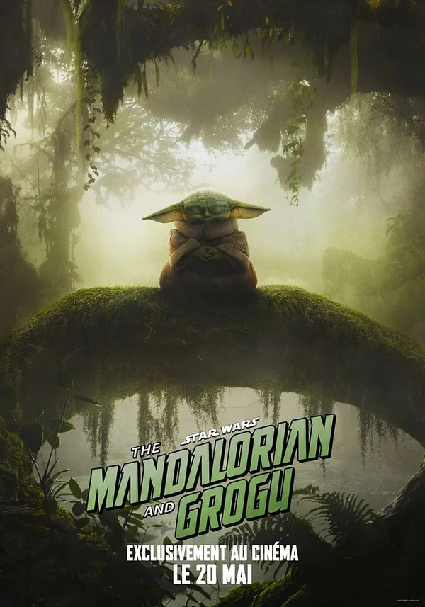 Affiche de Star Wars The Mandalorian And Grogu