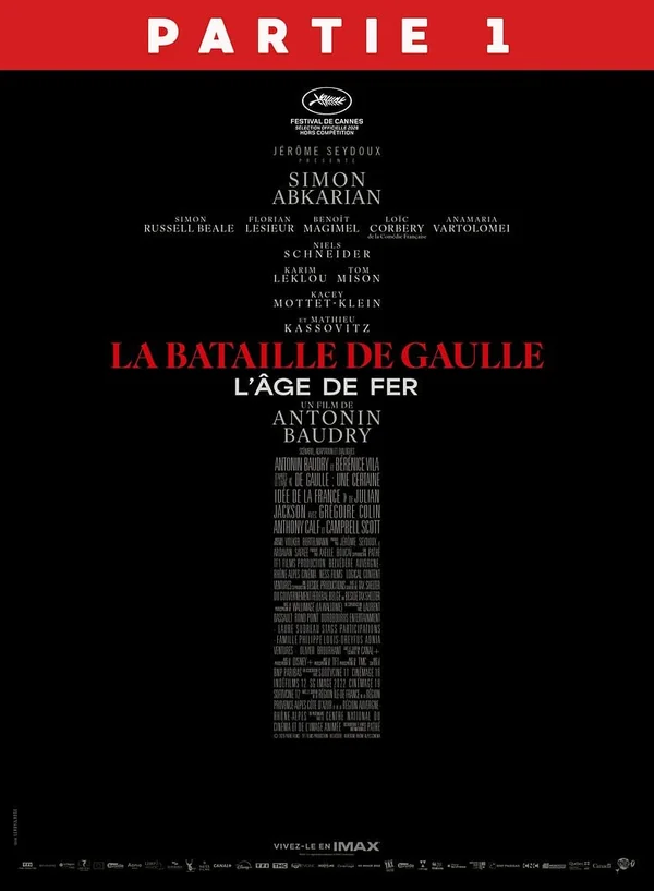 Affiche du film La Bataille De Gaulle : L'Âge De Fer
